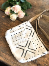 Black X Dot & White Cross Body Bag