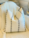 Willow White Designer Neutral Pillow Cover