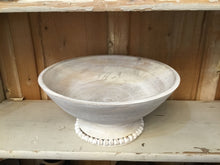  Wood Beaded Bowl
