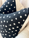 Bonnie Black Dot Pillow Cover