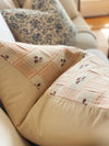 Quilt Linen Pillow Cover