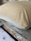 Vintage Wash Mustard Linen Pillow Cover