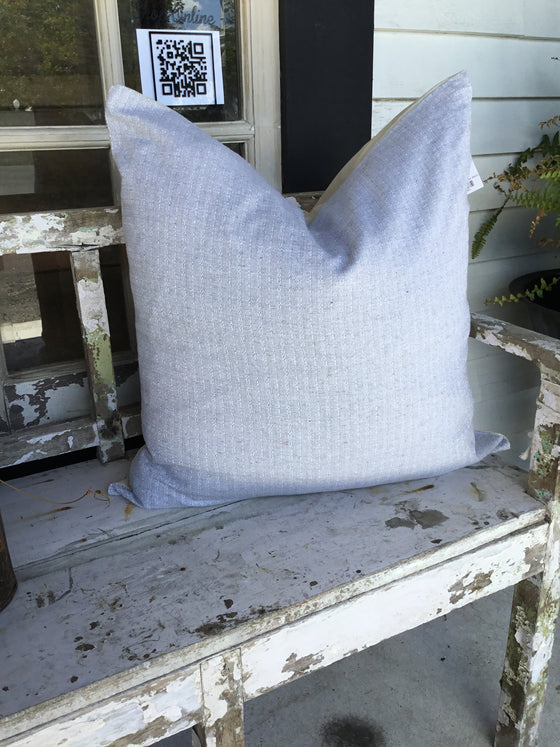 Vintage Grey Pillow Cover