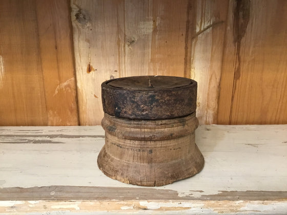 Rustic Metal Candle Holder