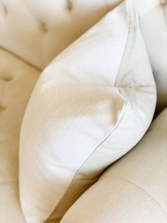 Flax Linen Pillow Cover